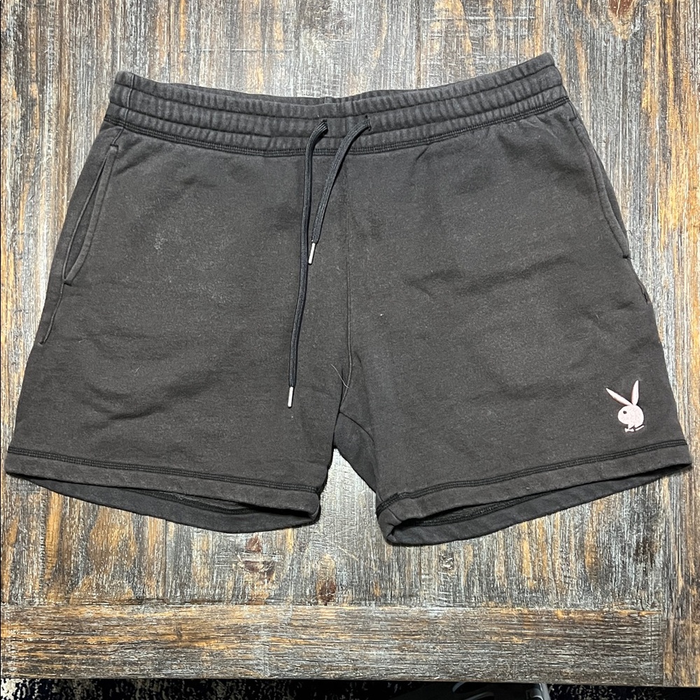 PLAYBOY Black Shorts